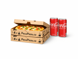 2x pizza (ø32) + 2x nápoj