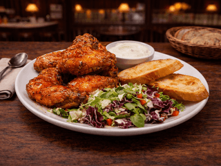 Pečená kuřecí křídla s chilli a medem