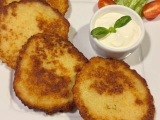 Placki ziemniaczane ze śmietaną