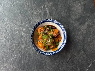 Креветки у кисло-солодкому соусі