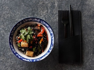 Локшина з овочами