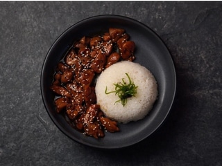 Курка теріякі з рисом 