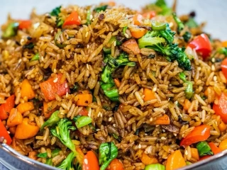 38) Veg Fried Rice