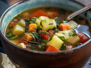 5) Namaste Special Veg Soup