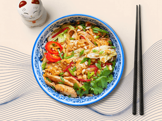 Локшина Пад Тай з куркою 🇹🇭