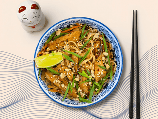 Локшина Удон стір-фрай з куркою 🇹🇭