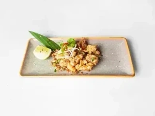 CRISPY BABY SQUID WITH SALT & CRUSHED BLACK PEPPER