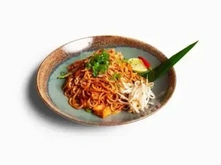 SZCHWAN GARLIC NOODLES - Prawns
