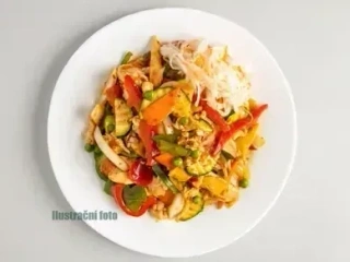 STIR-FRIED ASIAN GREENS WITH TOFU