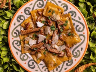 Ravioli z borowikami