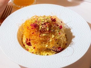 Kadayif s pistáciovým krémom