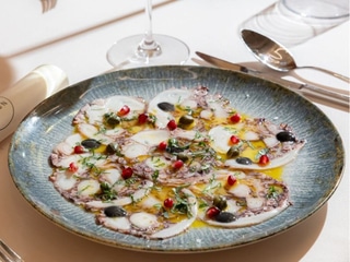 Chobotnicové carpaccio