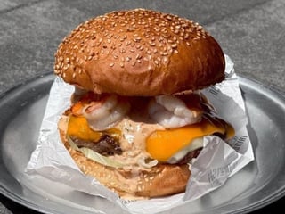 Burger Surf and Turf