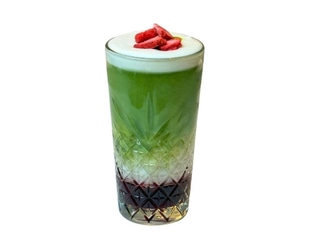 Matcha Latte strawberry