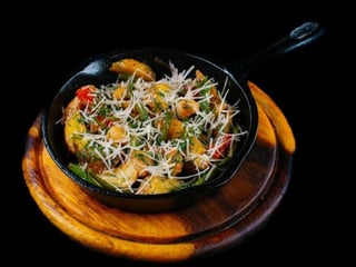 Картопля По-Креольськи з печерицями