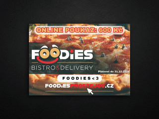 Online poukaz 600 Kč