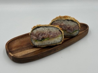 Sushi Burger z tuńczykiem w tempurze