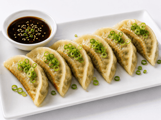 Pierożki gyoza z krewetką
