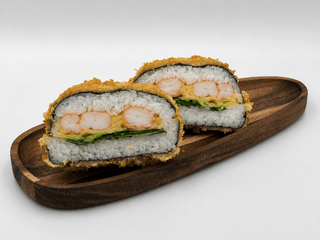Sushi Burger z krewetką gotowaną