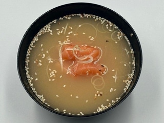Miso z łososiem