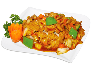 33 Vepřové kung-pao
