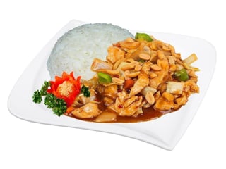 M1 Kuřecí kung-pao s rýží