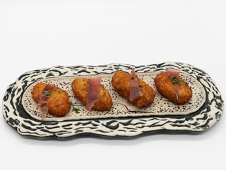 Croquetas de jamón ibérico y panko