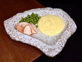 Картопляне пюре з курячим філе