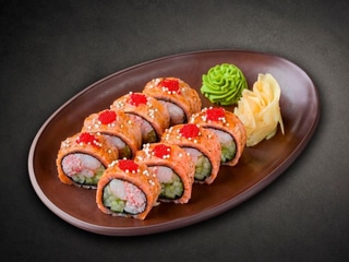 Sake Deluxe Roll