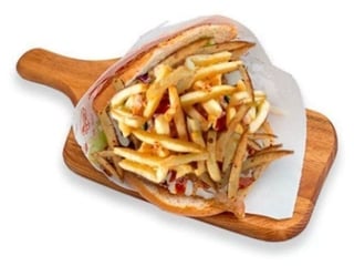 Gruby frytki