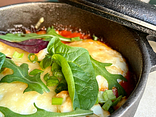Шакшука з фетою та пармезаном (Shakshuka with feta and parmesan 