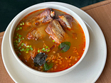 Гострий суп з реберцями (Spicy soup with ribs)
