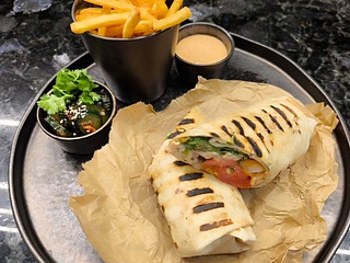 Chiken Roll с креветкой