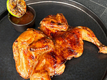 Запечена курка з лаймом та азіатським соусом (Baked chicken with lime and Asian sauce)