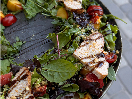 Салат з індичкою та мандарином