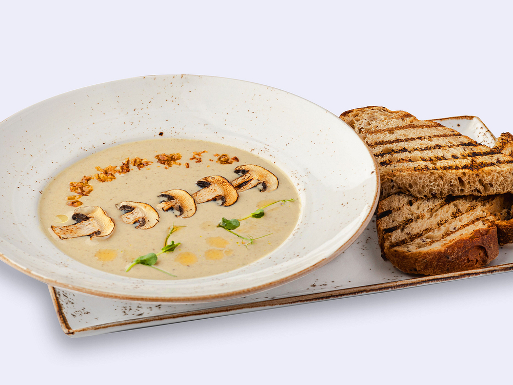 Грибний суп-крем