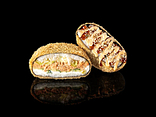 Sushi burger зі смаженим лососем