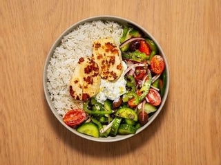 Halloumi Rice Bowl