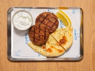 Vegan Bifteki Porção