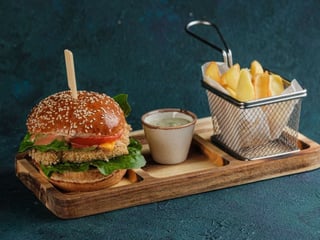 Бургер з курчам