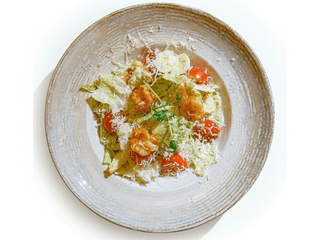 Справжній Цезар з креветками