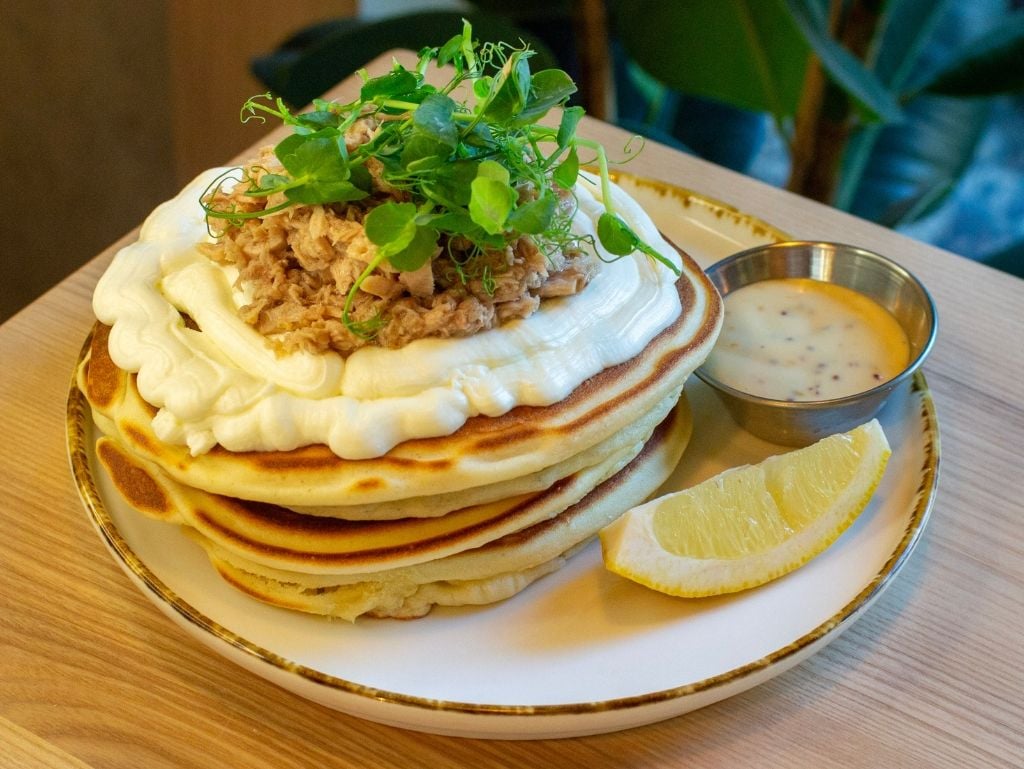 Americké palacinky s tuniakom