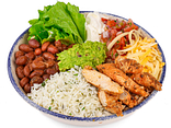 Chipotle chicken burrito bowl