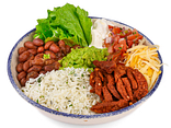 Vegetarijanski chorizo burrito bowl