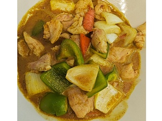 Pollo al curry