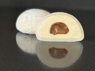 Mochi de Chocolate Blanco y Caramelo 🍫
