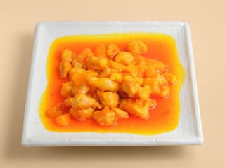 Pollo con naranja