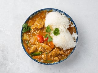 40. Ryż z kurczakiem i warzywami🌶️