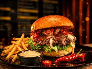 MENU - Smash chilli burger Novinka🌶️😉