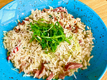 Risotto con Prosciutto Crudo